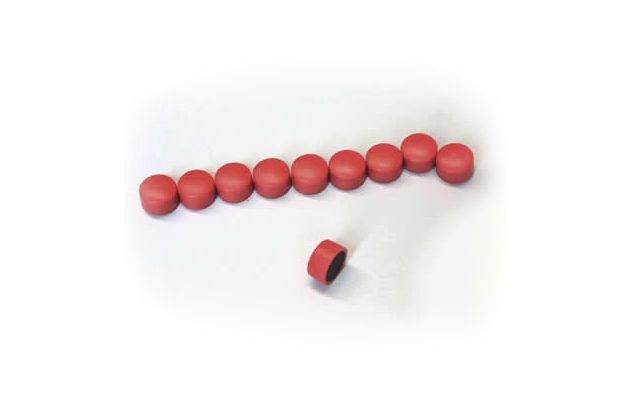 Magnets Set of 10 Red (Other)