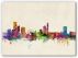 Medium Birmingham City Skyline (Canvas)