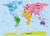Kids Big Text Map of the World