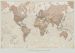 Personalised Antique World Map