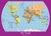Personalised Child's World Map