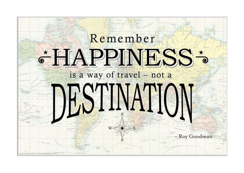 travel quotes for map