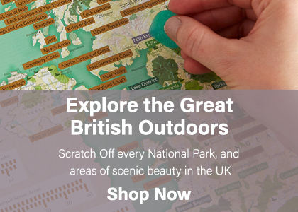 Great British Outdoors scratch map banner