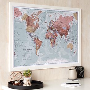 World Wall Maps