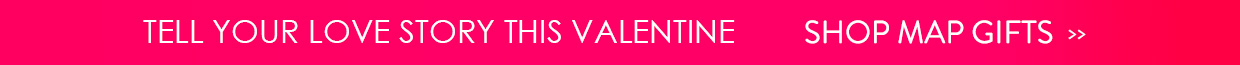 Maps International Valentines Day Desktop Banner